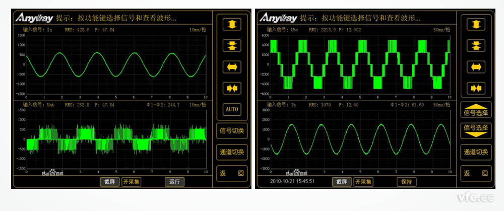 PWM波形、變頻器輸出波形