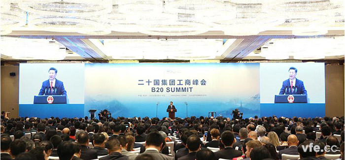 2016 年G20峰會(huì)在杭州舉行，習(xí)近平主席主持開幕式